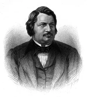 1799 Prints: Honore de Balzac engraving by Ch Chardon
