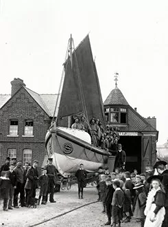 Images Dated 13th February 2012: Honourable Artillery Company lifeboat, Walton, Essex