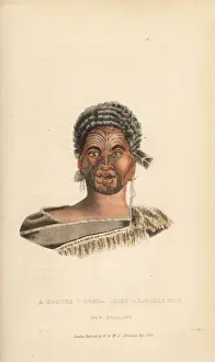 A Hoodee o Gunna, chief of Ranghee Hoo, New Zealand