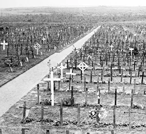 Hooge Cemetery during the First World War