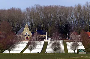 Hooge Prints: Hooge Crater CWGC Cemetery with Hooge Crater Museum