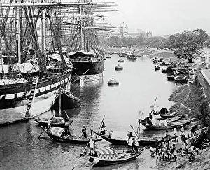 The Hooghly River, Bengal, India