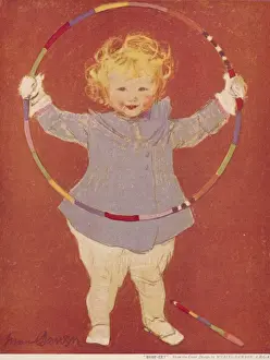 Hoops Prints: Hoopee by Muriel Dawson