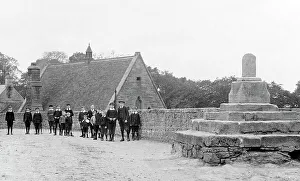 Hooton Prints: Hooton Pagnell The Cross early 1900s