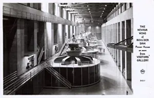 The Hoover Dam (Boulder Dam), Nevada, USA