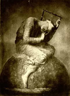 Blindfold Collection: Hope by George Frederick Watts