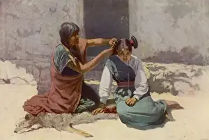 Hopi Prints: Hopi Hairdressing