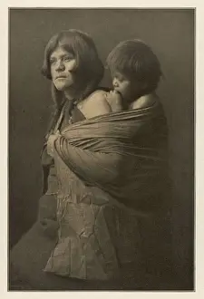 Hopi Prints: HOPI MOTHER / CHILD 1900