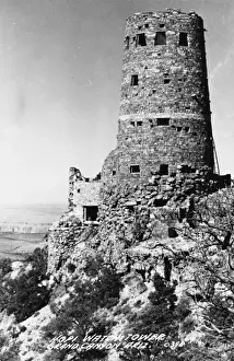 Hopi Prints: Hopi Watch Tower - Grand Canyon, Arizona, USA