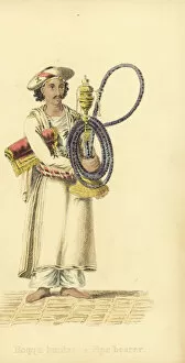 Hoqqu-burdar or pipe bearer