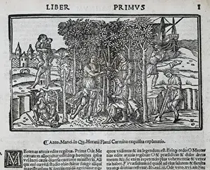 Quintus Prints: Horace, Quintus Horatius Flaccus (65-8 BC). Latin
