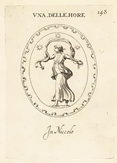 Nicolo Prints: One of the Horae, goddesses of the seasons
