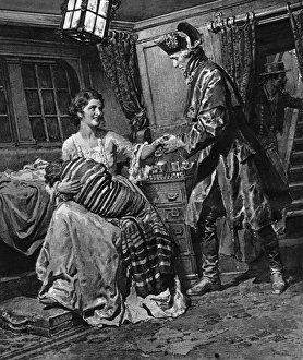 Adultery Gallery: Horatio Nelson and Emma meeting during the Napoleonic war