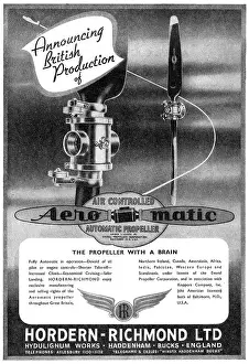 Hordern Prints: Hordern Richmond Hydulignum - Aeromatic Propeller 1949