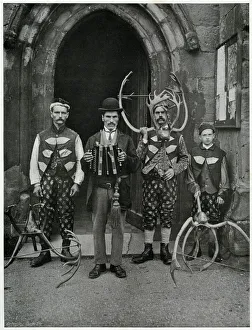 Abbots Gallery: Horn Dance, Abbots Bromley 1899