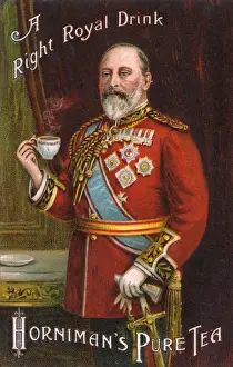 Seventh Prints: Hornimans Pure Tea - King Edward VII - A Right Royal Drink