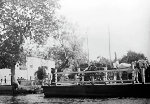 Ferries Prints: Horning Ferry, Norfolk in the 1920s