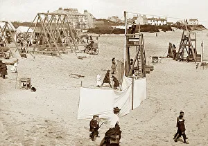 Hornsea Prints: Hornsea Beach, Victorian period