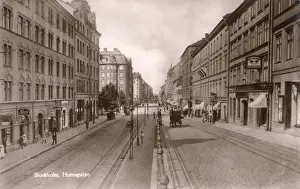 Stockholm Prints: Hornsgatan, Stockholm, Sweden
