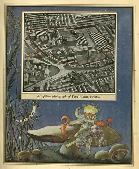 Mushrooms Prints: Horrocks Preston, Amalgamated Cotton Mills Trust Ltd, 1920