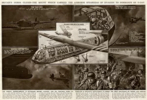 Horsa glider to Normandy by G. H. Davis