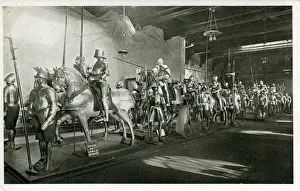 Armoury Prints: Horse Armoury, The Tower, London