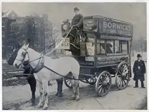 Clapham Prints: Horse Bus, London