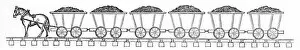 Horse-Drawn Railway / 1820