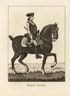 Stockdale Collection: Horse Guard, 17th century cavalry
