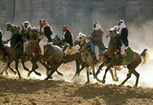 Horsemen Prints: Horse race, Jordan - 1