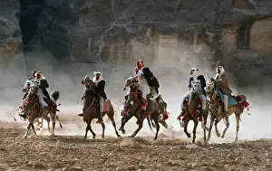 Horsemen Prints: Horse race, Jordan - 2