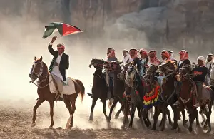 Horsemen Prints: Horse race, Jordan - 4