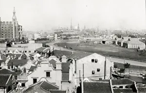 Horse racing, Shanghai racecourse. China