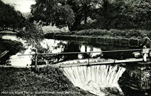 Horseshoe Prints: Horse Shoe Falls, Waterford, near Hertford