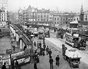 Horse tram, Glasgow, Scotland