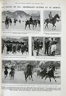 Zurich Prints: Horseracing on Ice