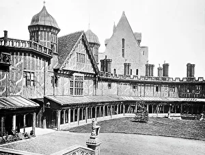 Horseshoe Prints: Horseshoe Cloister, Windsor Castle, Victorian period