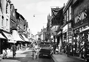 Horsham West Street and Middle Street probably 1920s