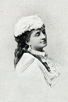 Schneider Prints: Hortense Schneider, French soprano, in travelling clothes