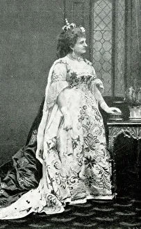 Schneider Prints: Hortense Schneider, French soprano, in costume
