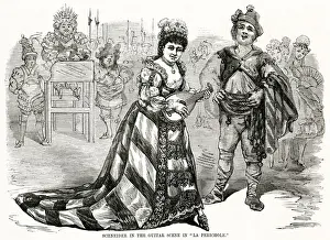 Schneider Prints: Hortense Schneider in gaiter scene