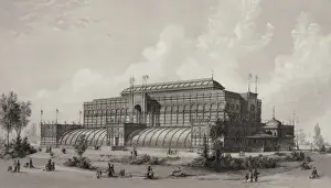 Horticultural Prints: Horticultural Hall. International exhibition, 1876