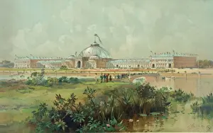 Horticultural Prints: Horticultural hall, Worlds Columbian Exposition