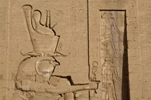 Images Dated 30th November 2003: Horus. Edfu. Egypt