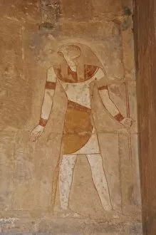 Hatshepsut Collection: Horus. Temple of Hatshepsut. Egypt