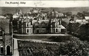 Ilkley Prints: The Hospital, Ilkley, Yorkshire