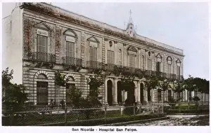 Buenos Prints: Hospital San Felipe, San Nicolas, Argentina, South America