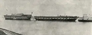 Reach Prints: Hospital ships Atlas, Endymion, Castalia, at Long Reach