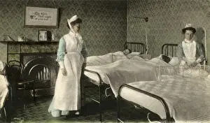 Chipping Prints: Hospital Ward at the NCH Childrens Home, Chipping Norton, O