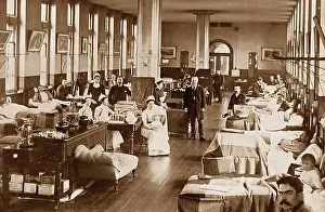 Ward Prints: Hospital Ward Victorian period